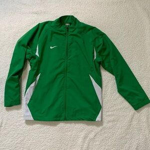 Nike Kids Full Zip Green Jacket